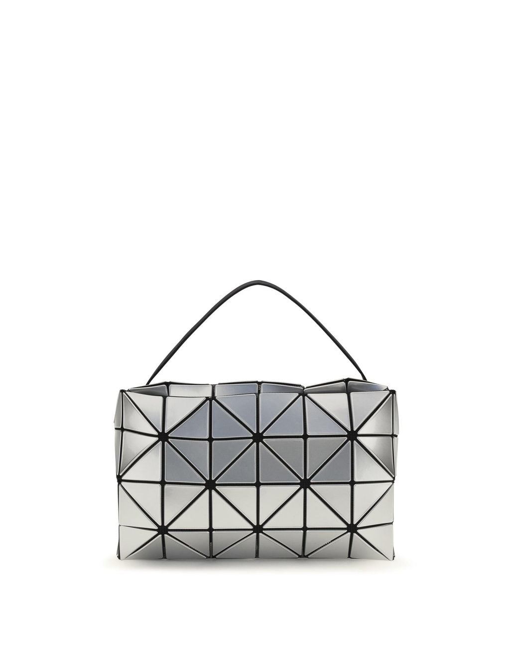 Issey Miyake Metallic Carton Shoulder Bag