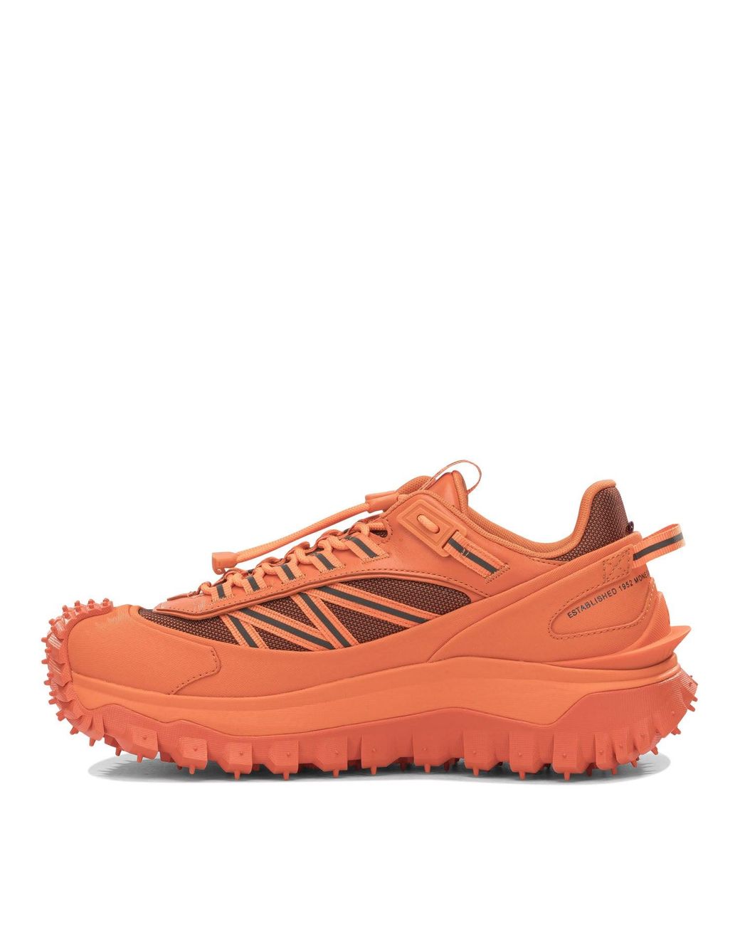 Moncler Orange "Trailgrip Gtx" Low-Top Sneakers for men