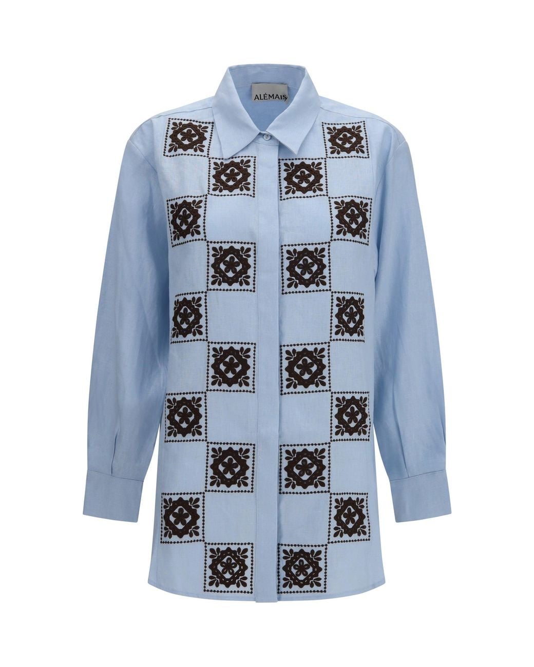 ALÉMAIS Blue Grace Shirt Pale