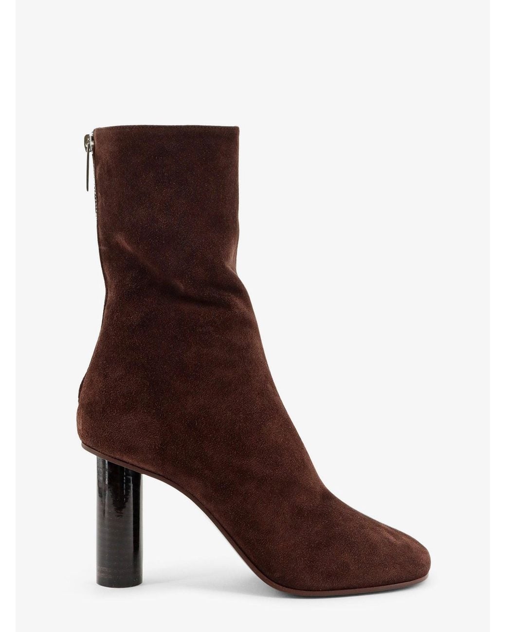 Paris Texas Brown Alice Suede Ankle Boots