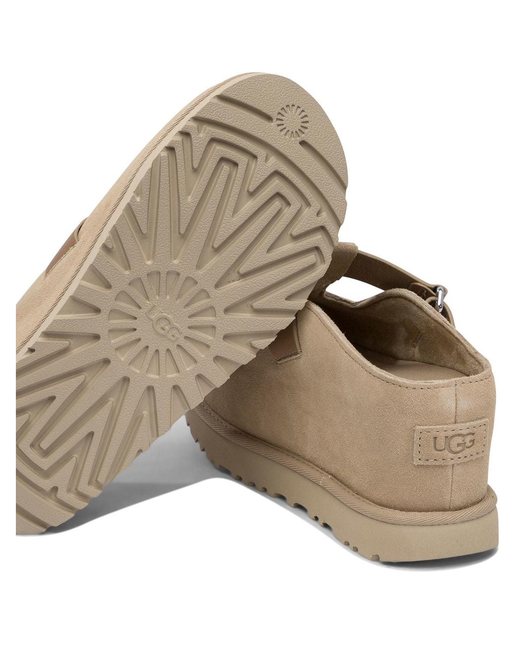 Ugg Brown Suede Leather Loafers