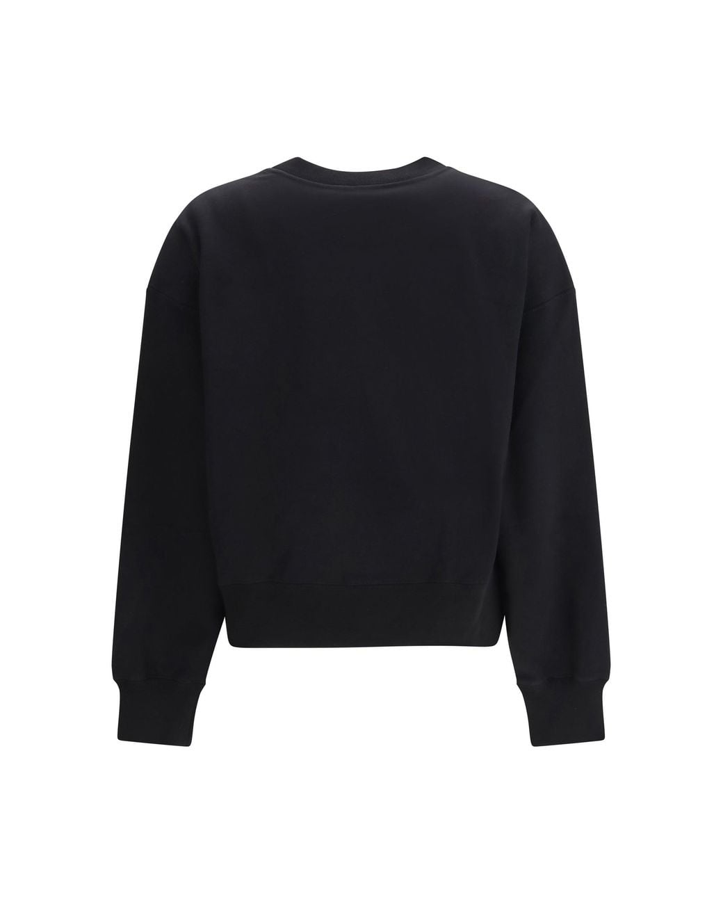 Gucci Blue Brushed Cotton Jersey Sweatshirt