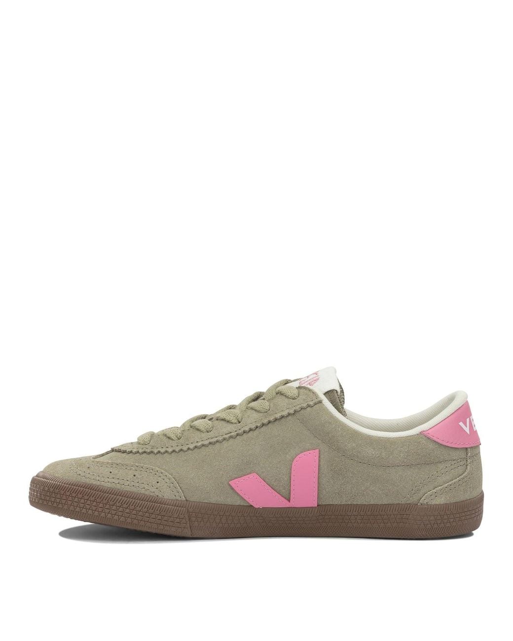 Veja Gray Volley Low-Top Sneakers