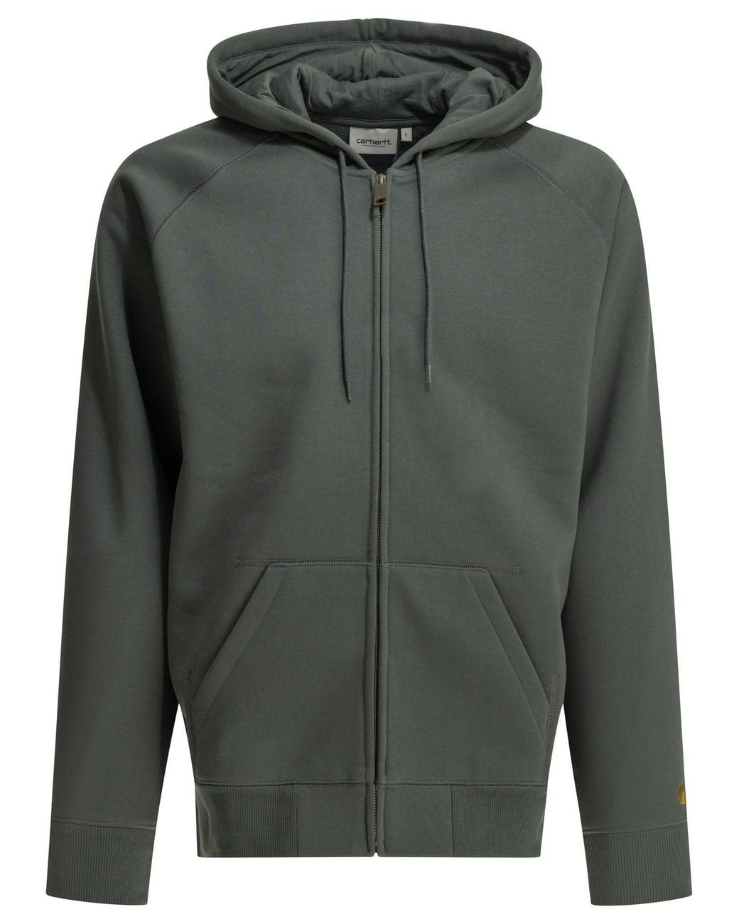 Carhartt Gray "Hooded Chase" Zip Sweatshirt