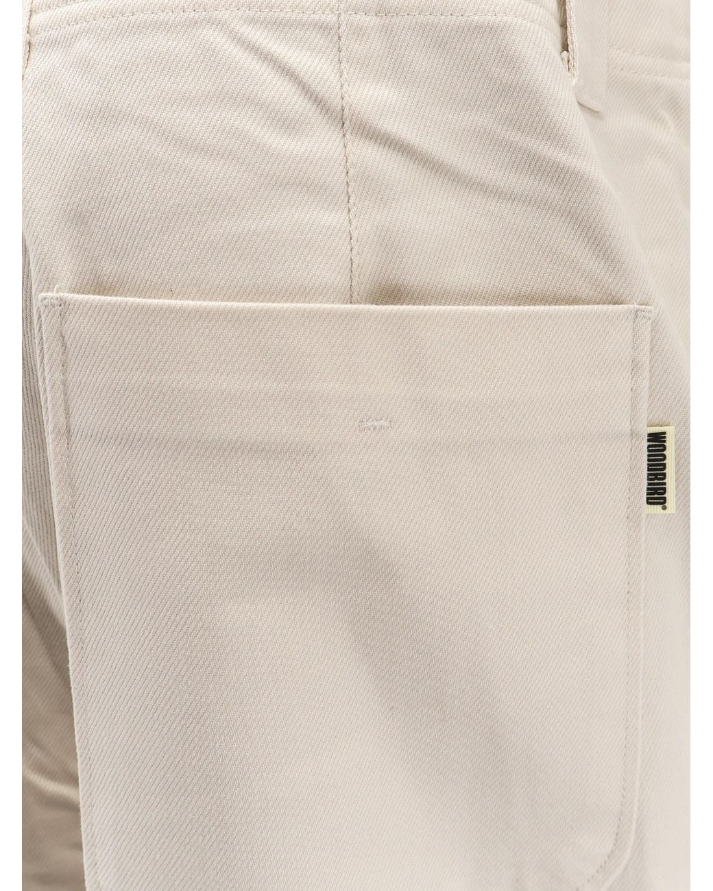 Woodbird Natural Denim Trousers for men