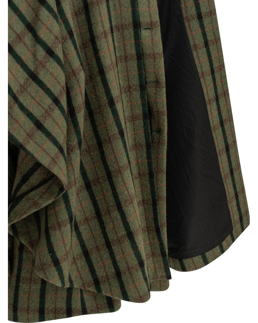 Chloé Green Chloé Wool Cape