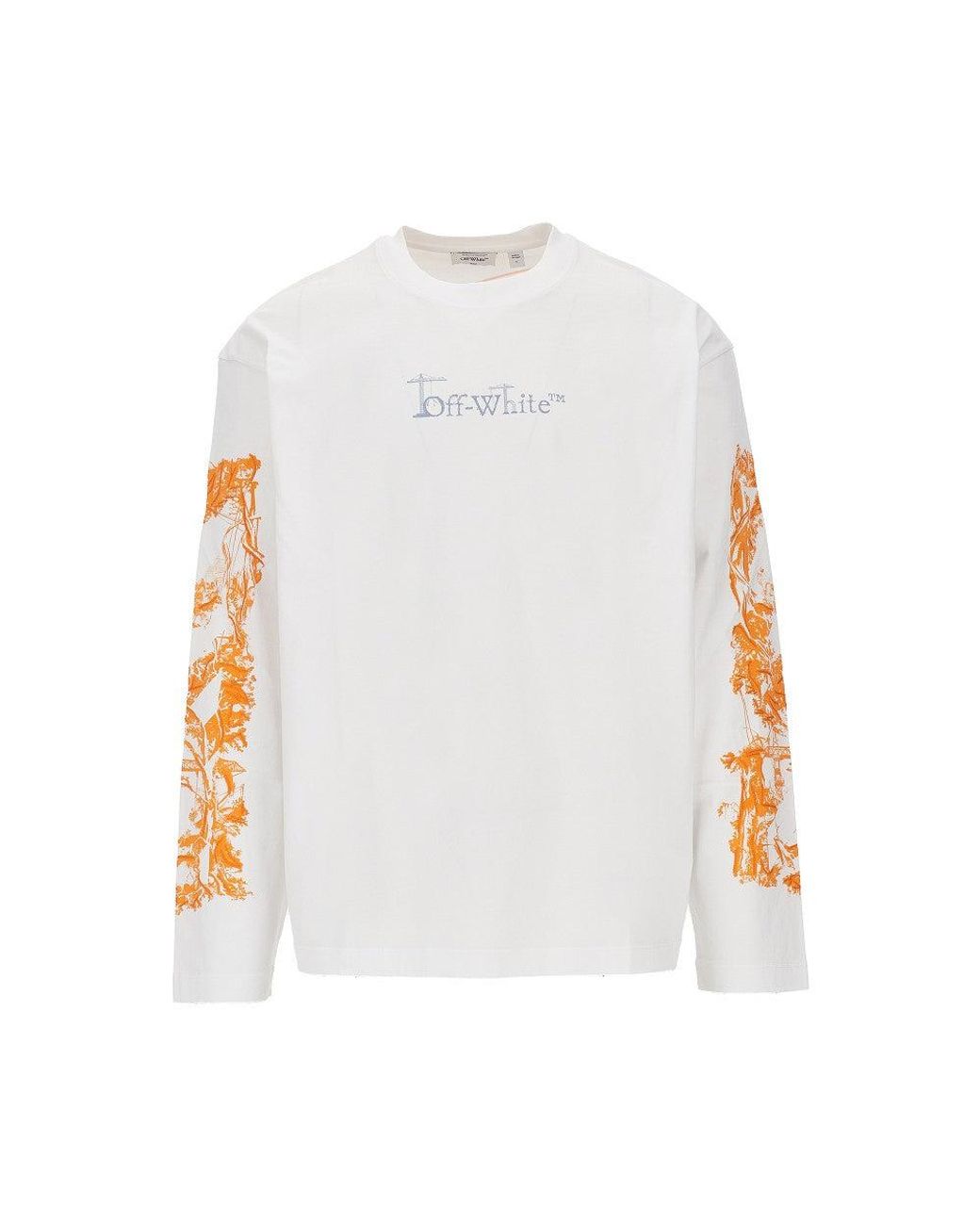 Off-White c/o Virgil Abloh White 'City Nature' Cotton T-Shirt for men