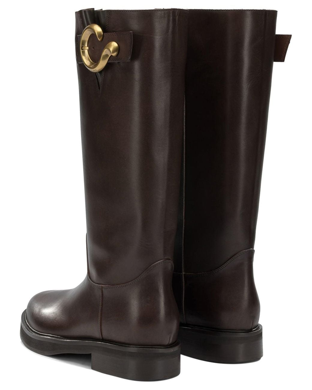 Etro Black "Paisley" Knee-High Boots