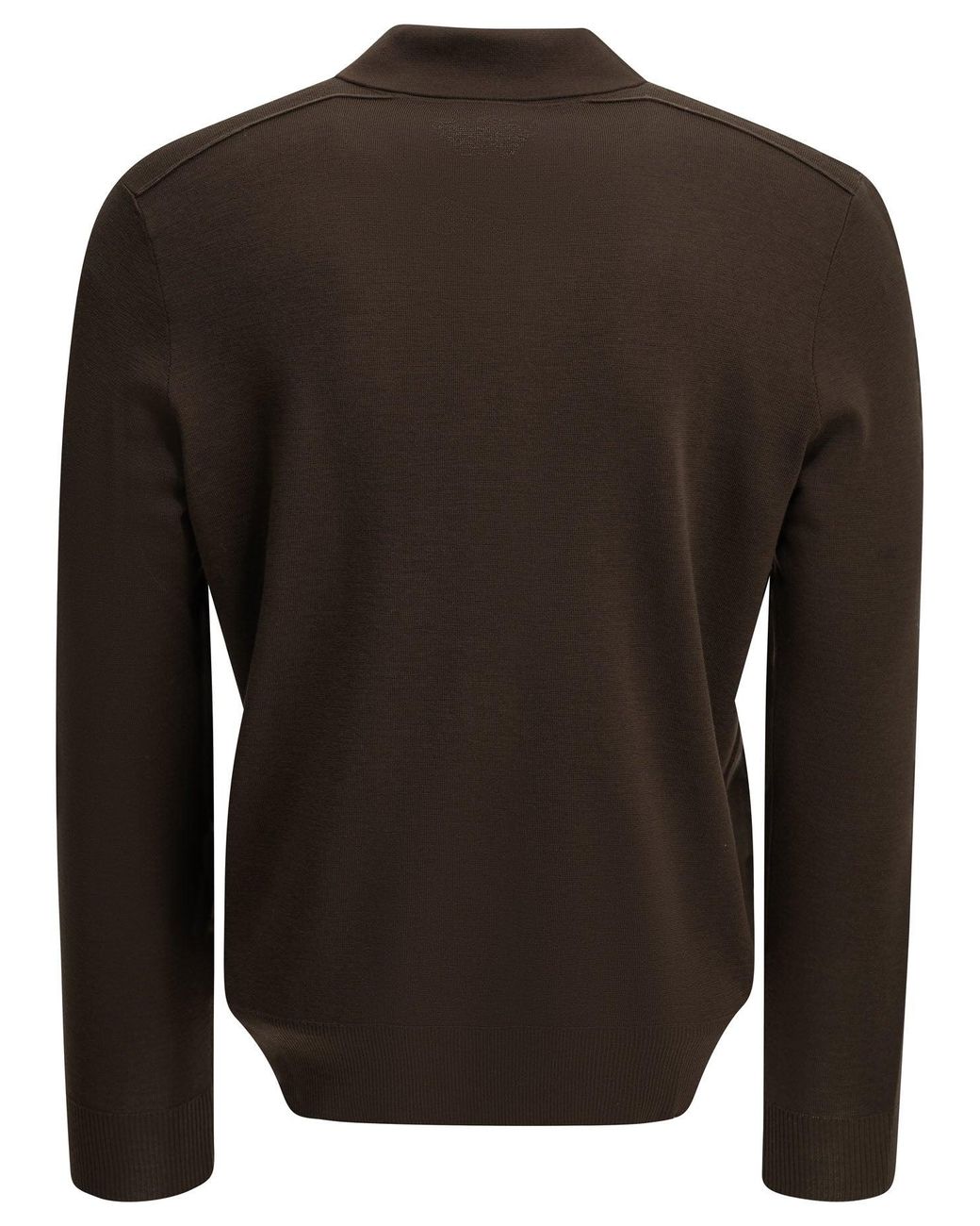 Burberry Brown Marcus Polo Sweater for men