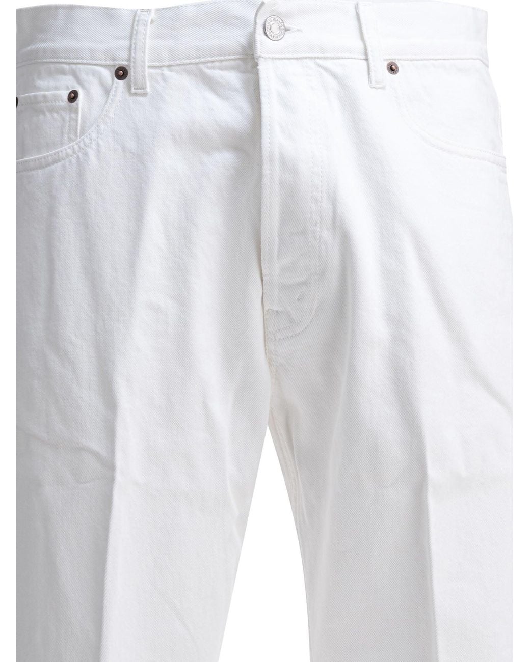 Céline White Jeans for men