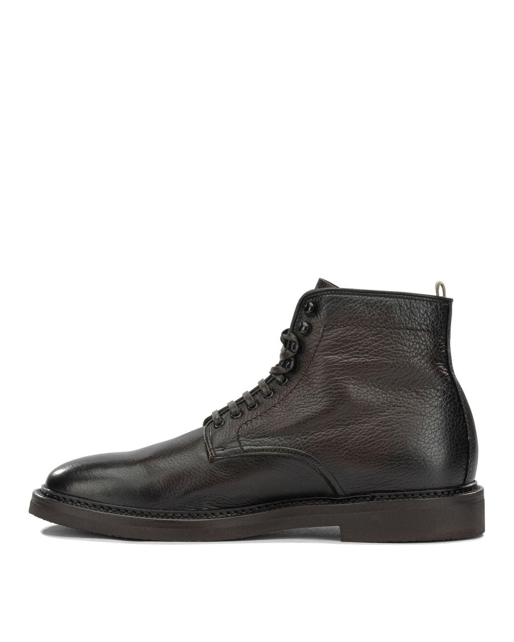 Officine Creative Black Hopkins Flexi 203 Boots for men