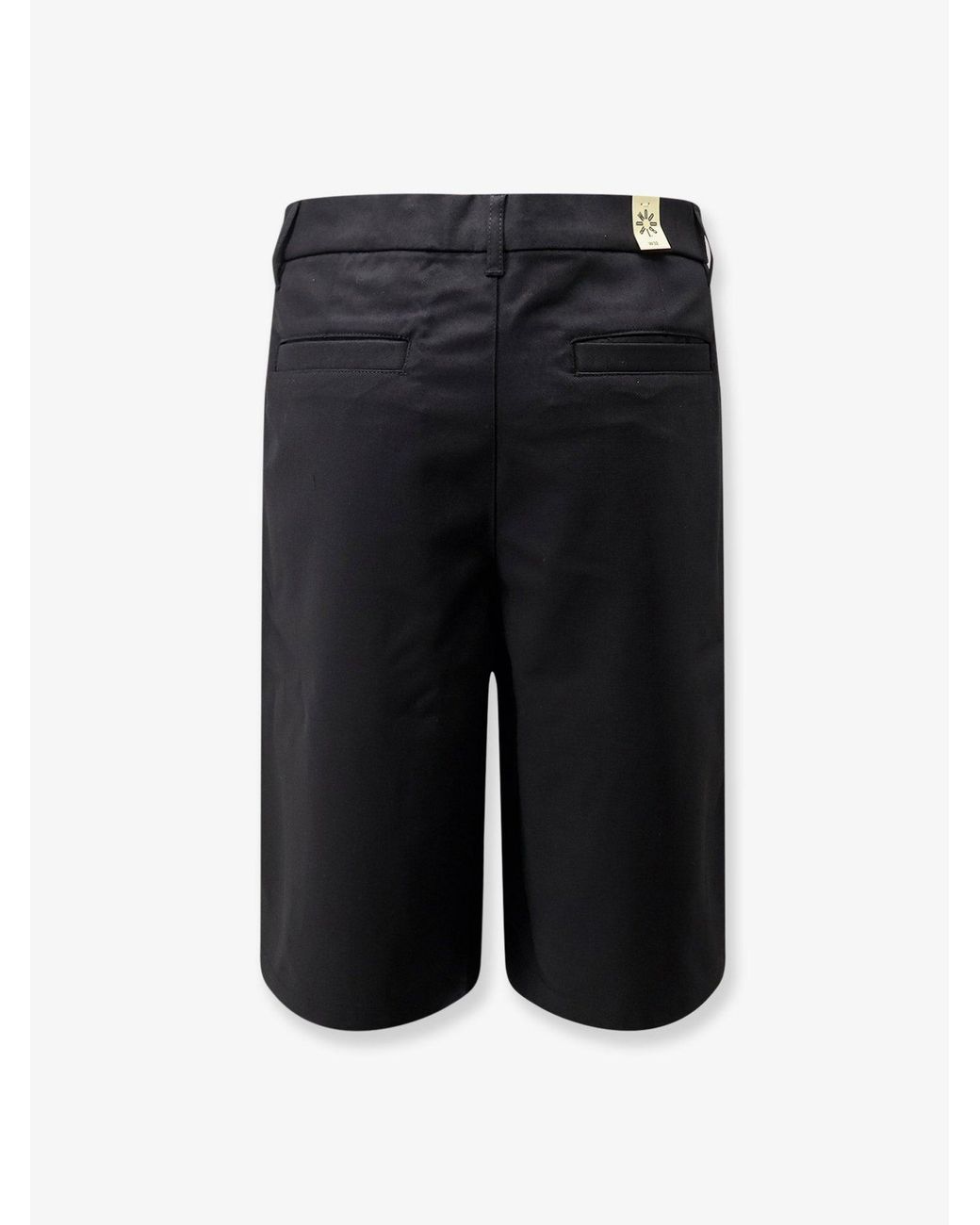 Woodbird Blue Wbbin Viscose Blend Bermuda Shorts for men