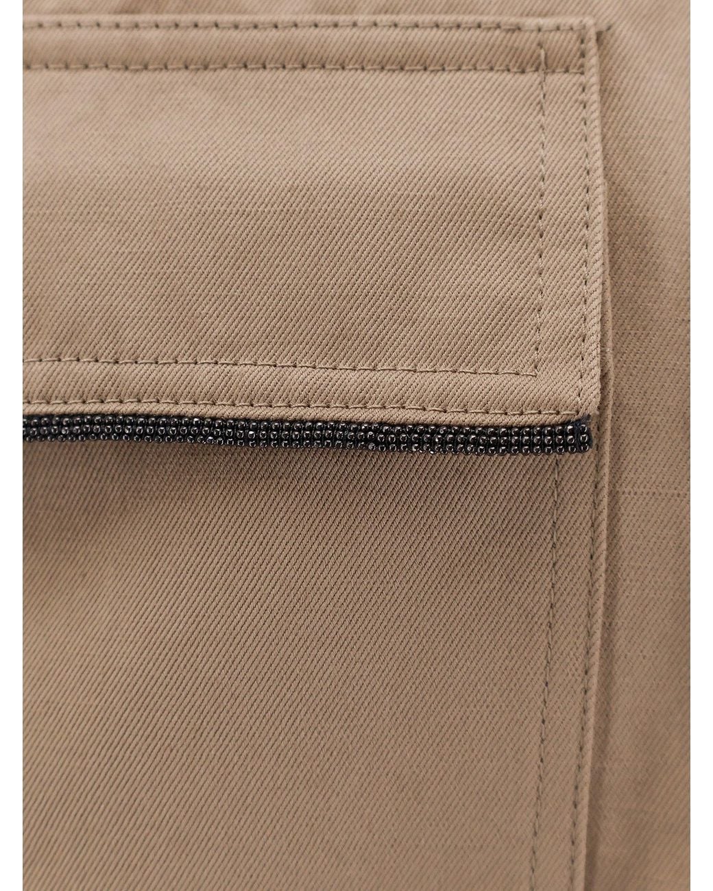 Brunello Cucinelli Brown Shirts Cotone