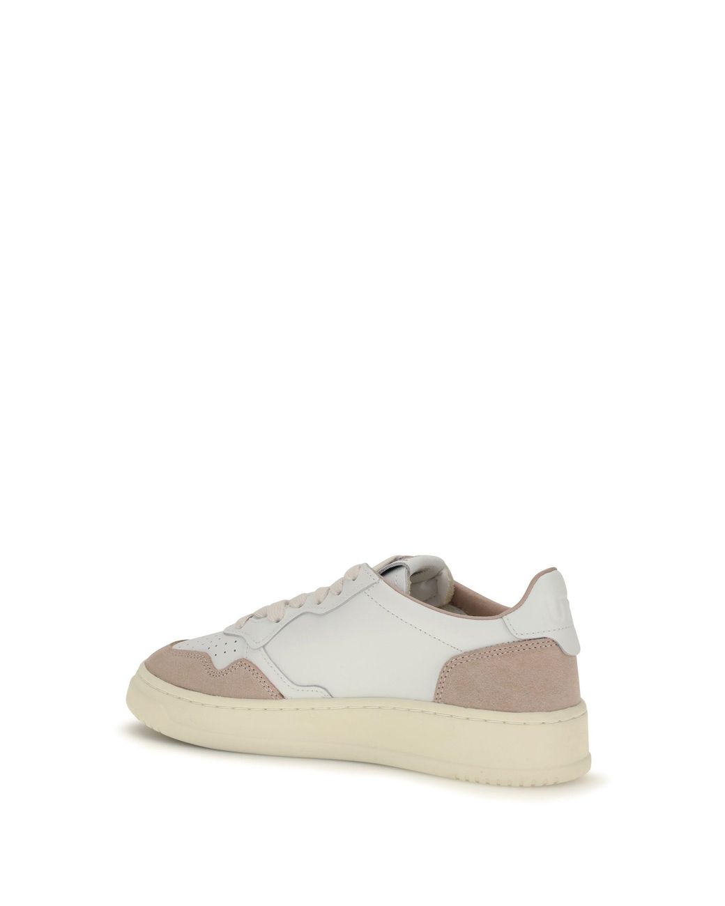 Autry White Medalist Low Leather Sneakers/Phard