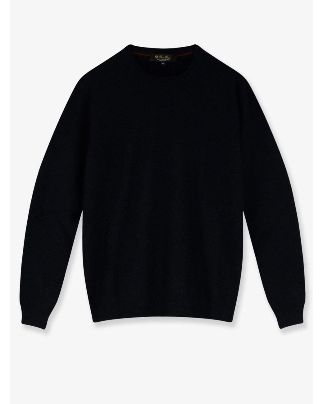 Loro Piana Blue Classic Baby Cashmere Sweater for men
