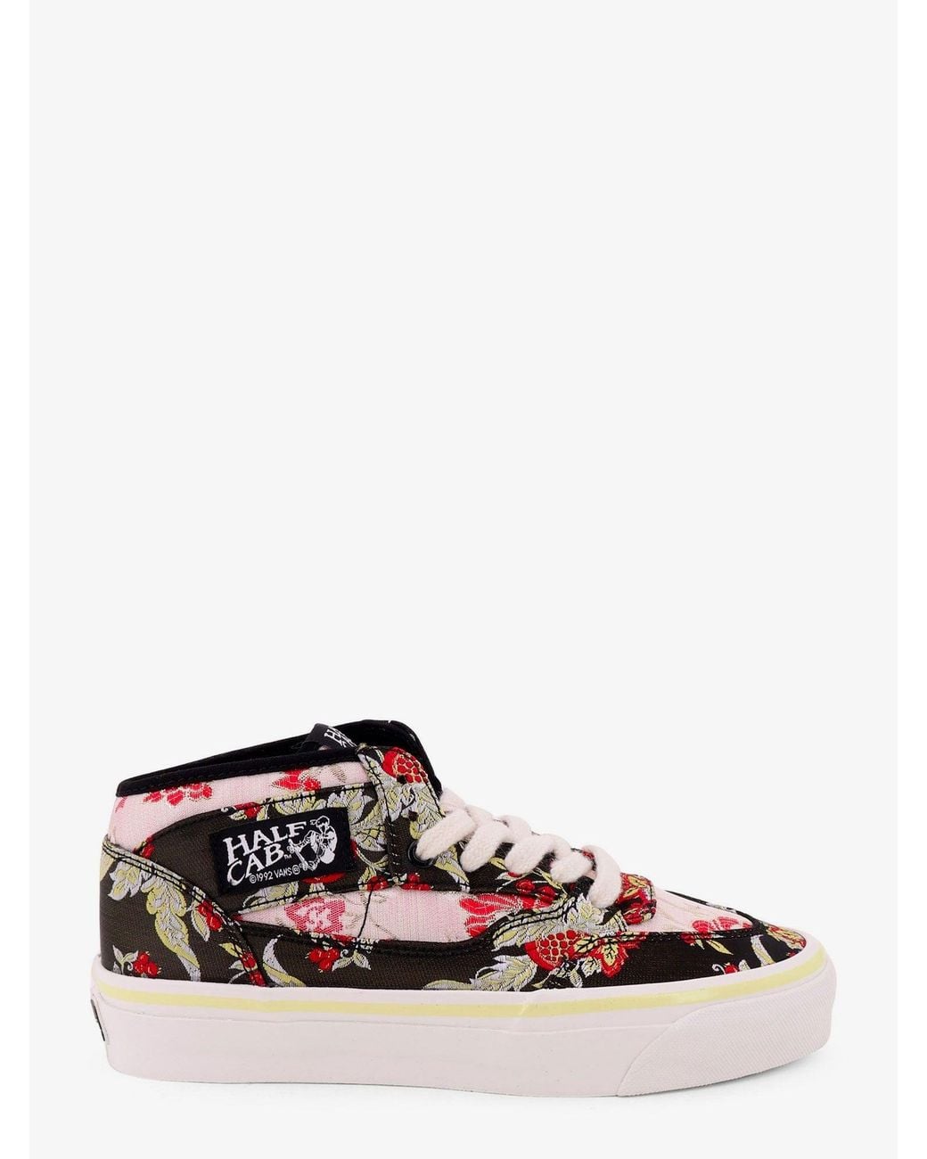 Vans White Otw Half Cab 33 Sneakers Floral