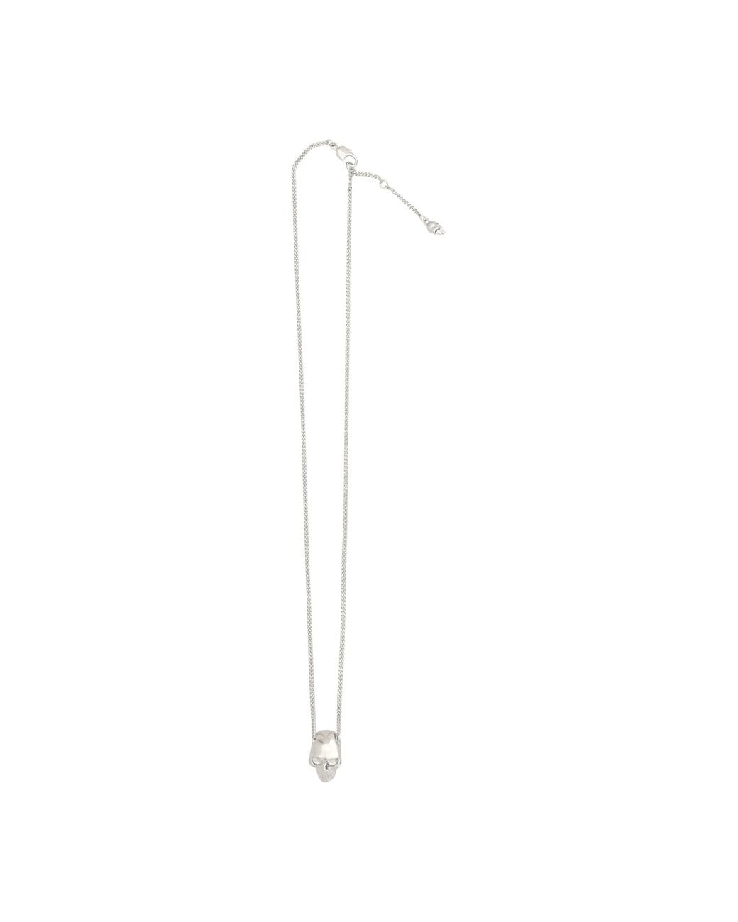 McQueen White Skull Necklace for men
