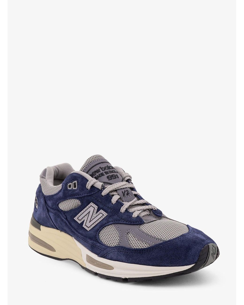 New Balance Blue Suede Sneakers for men
