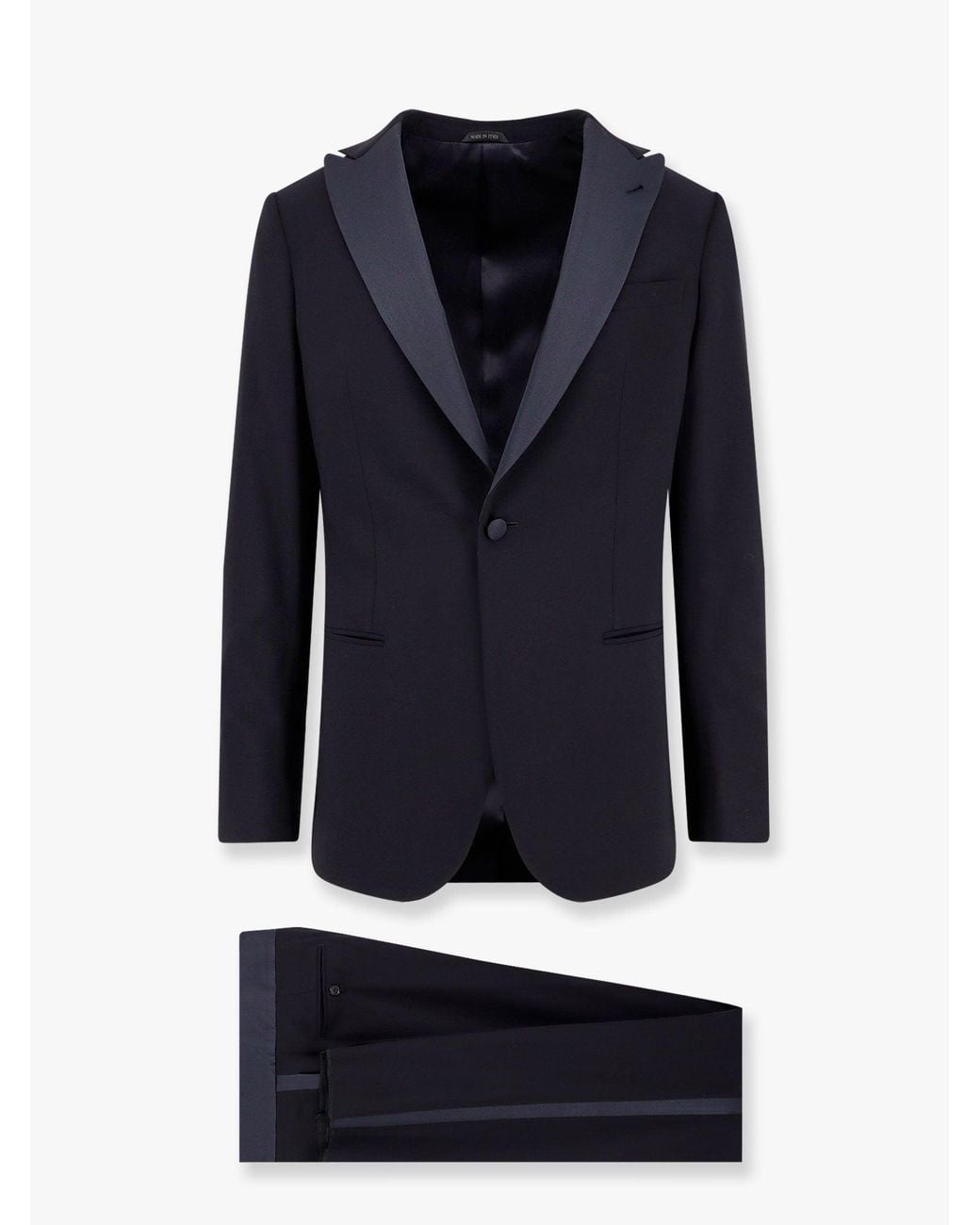 Giorgio Armani Blue Soho Wool Tuxedo for men