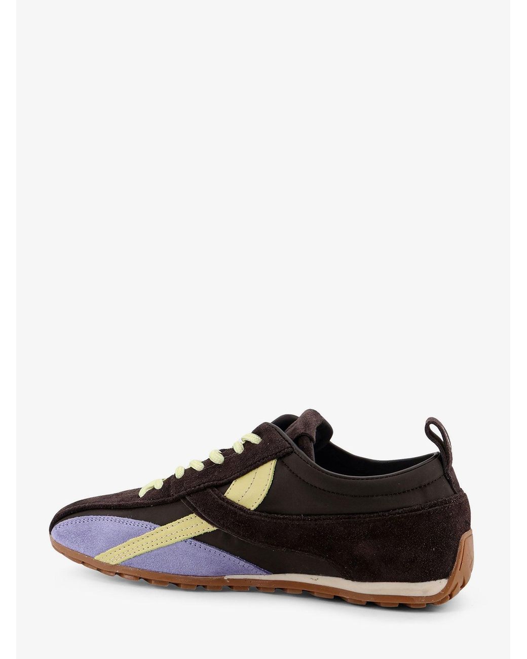 Alohas White Leather And Suede Sneakers