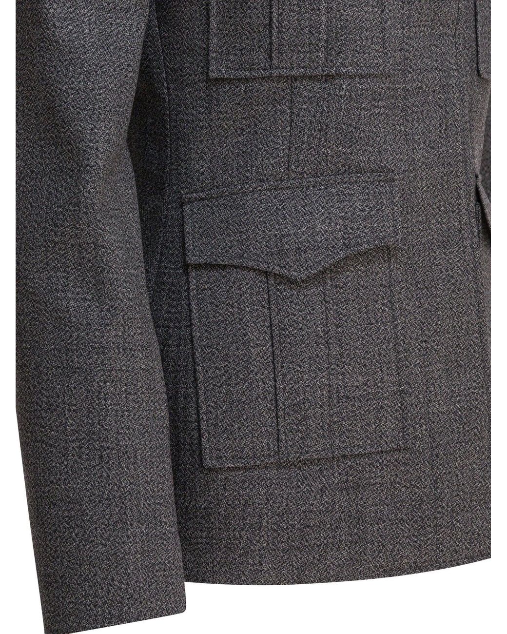 McQueen Black Wool Jacket