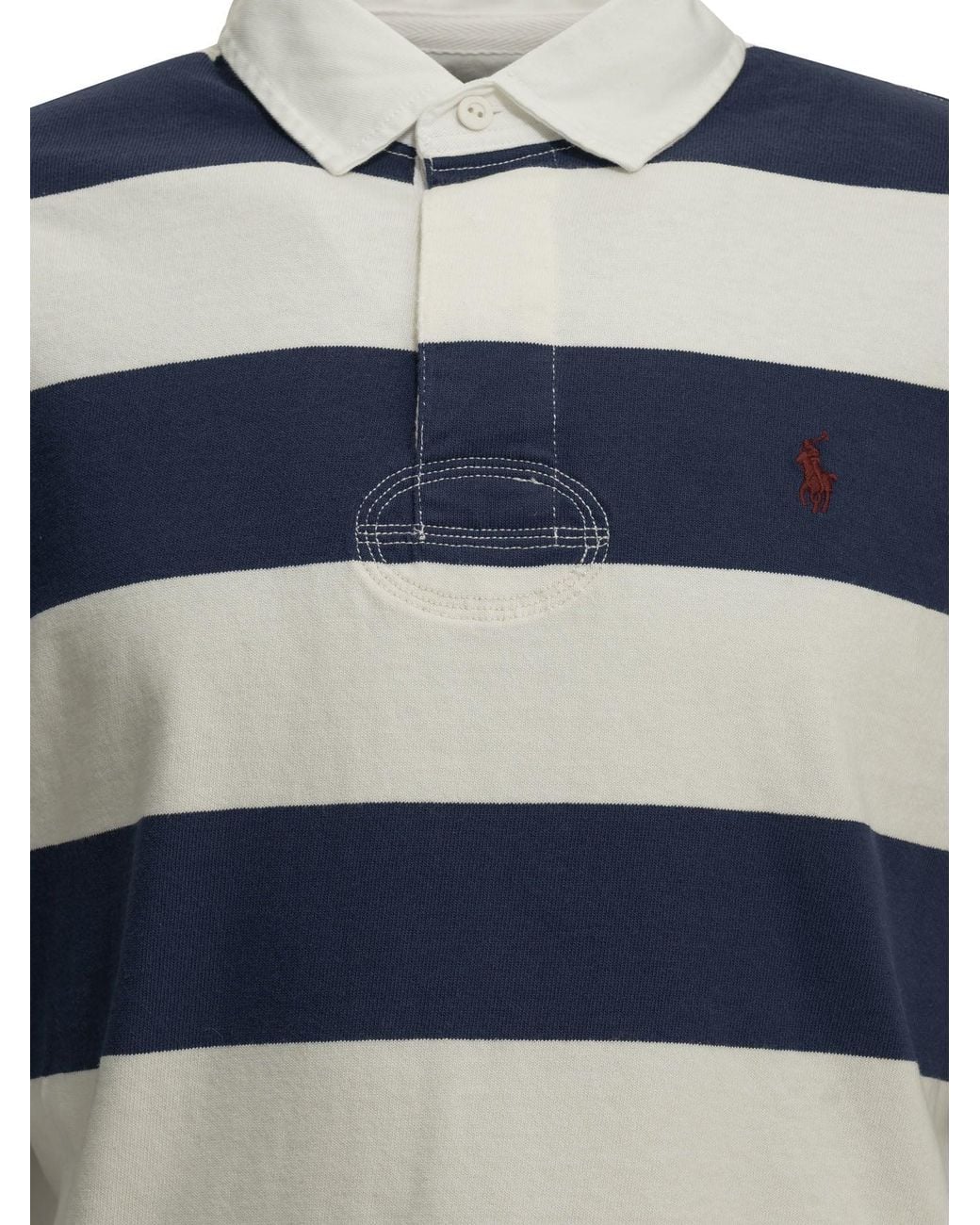 Polo Ralph Lauren Blue Button-Down Polo Shirt for men
