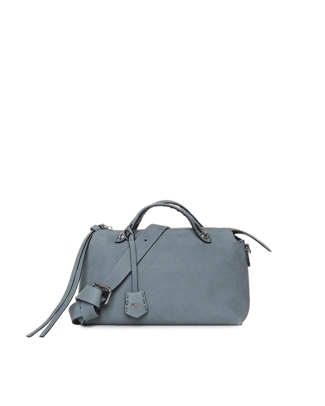 Fendi Blue By The Way Soft Medium Handbag Light