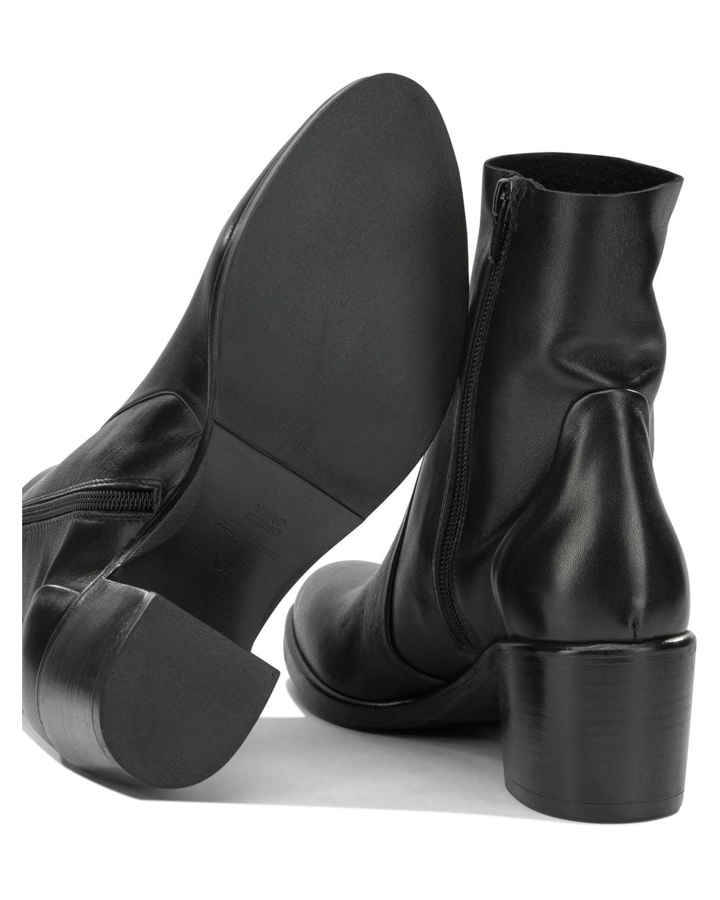 Strategia Black A4560Velour Nero Boots