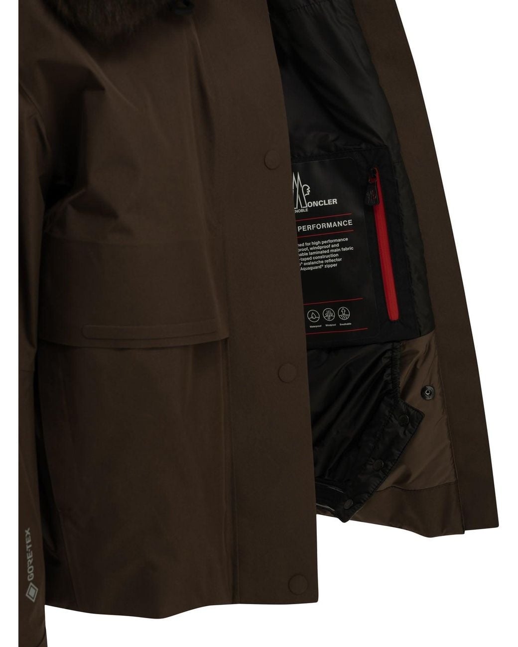 Moncler Black "Caurel" Ski Jacket
