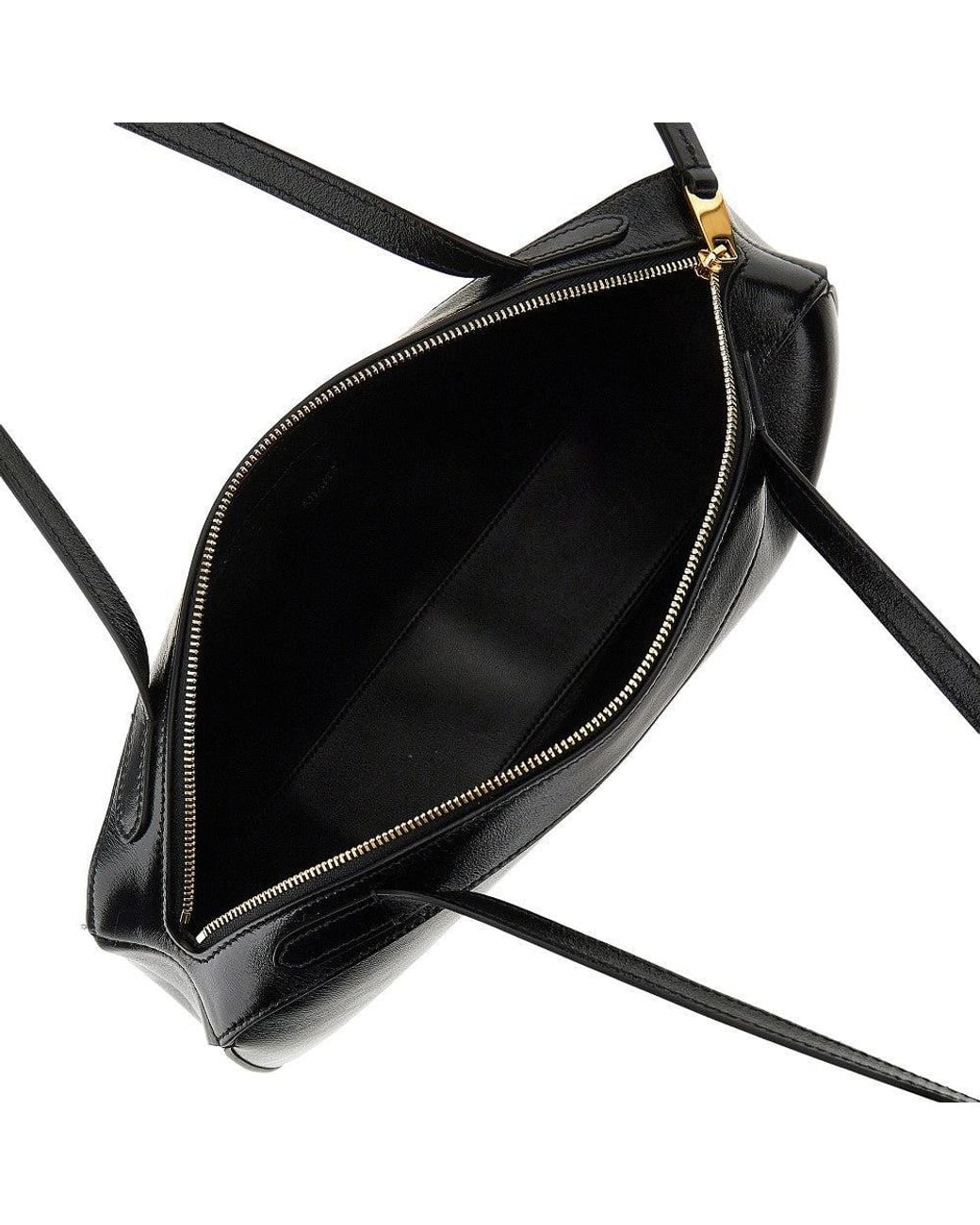Khaite Black Simona Patent Leather Bag