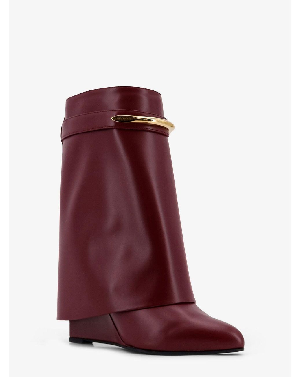Givenchy Red Boots Pelle