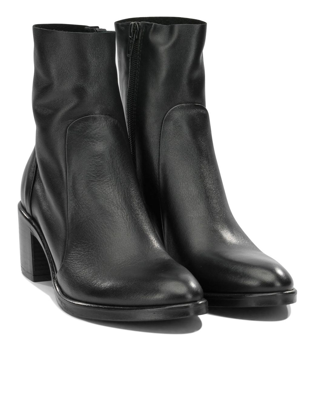 Strategia Black A4560Velour Nero Boots