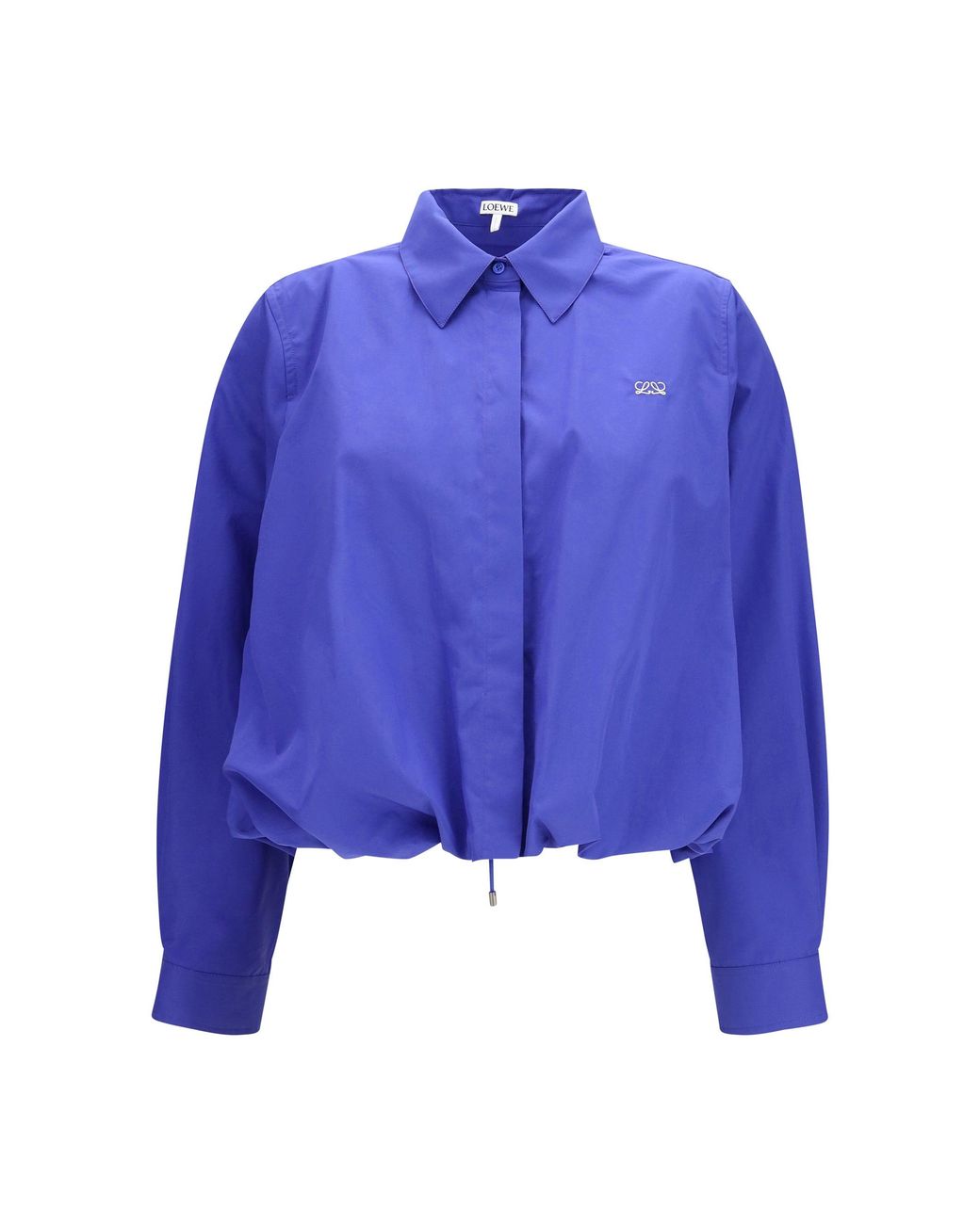 Loewe Blue Cotton Shirt