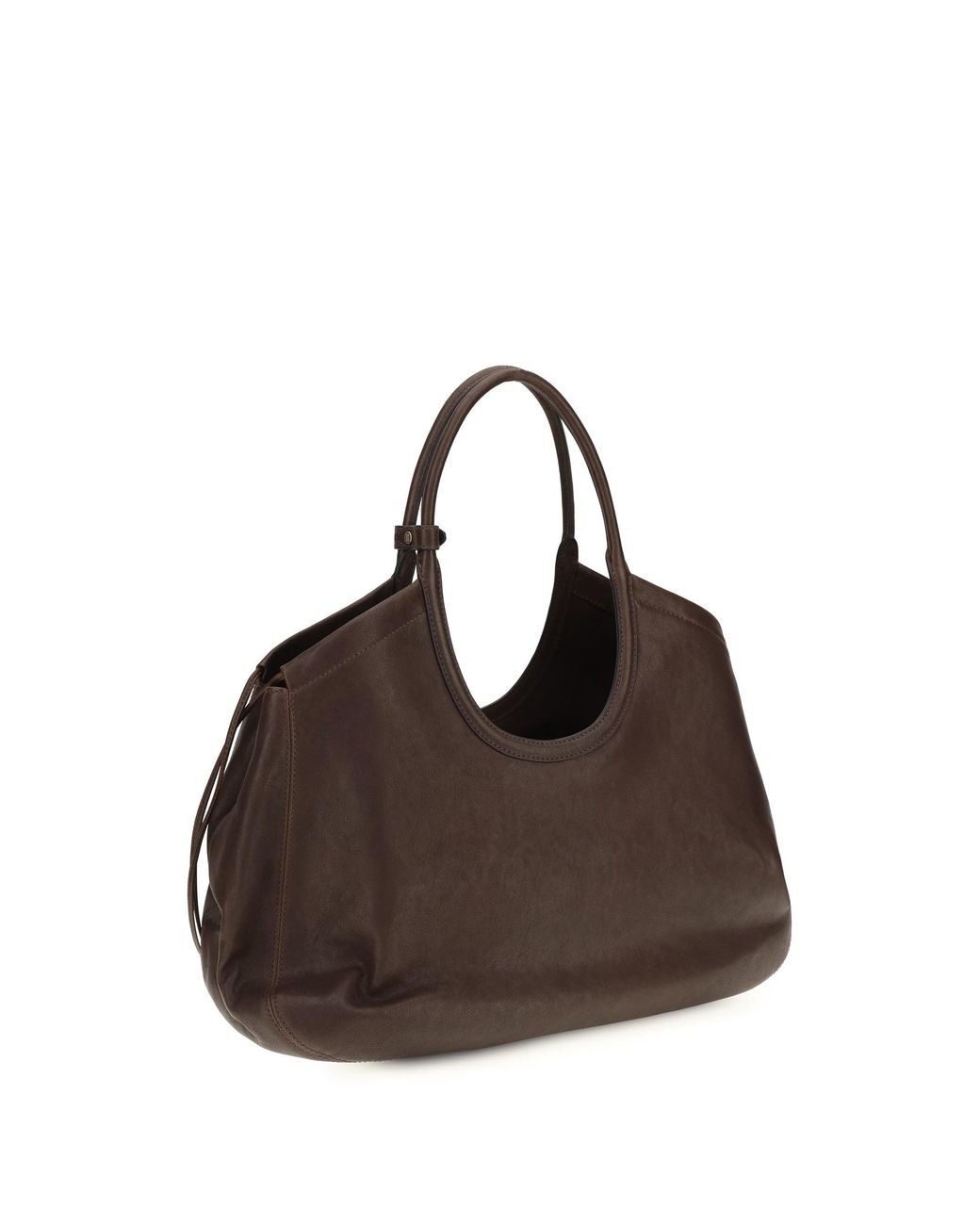 Miu Miu Brown Ivy Nappa Shopping Bag Radica