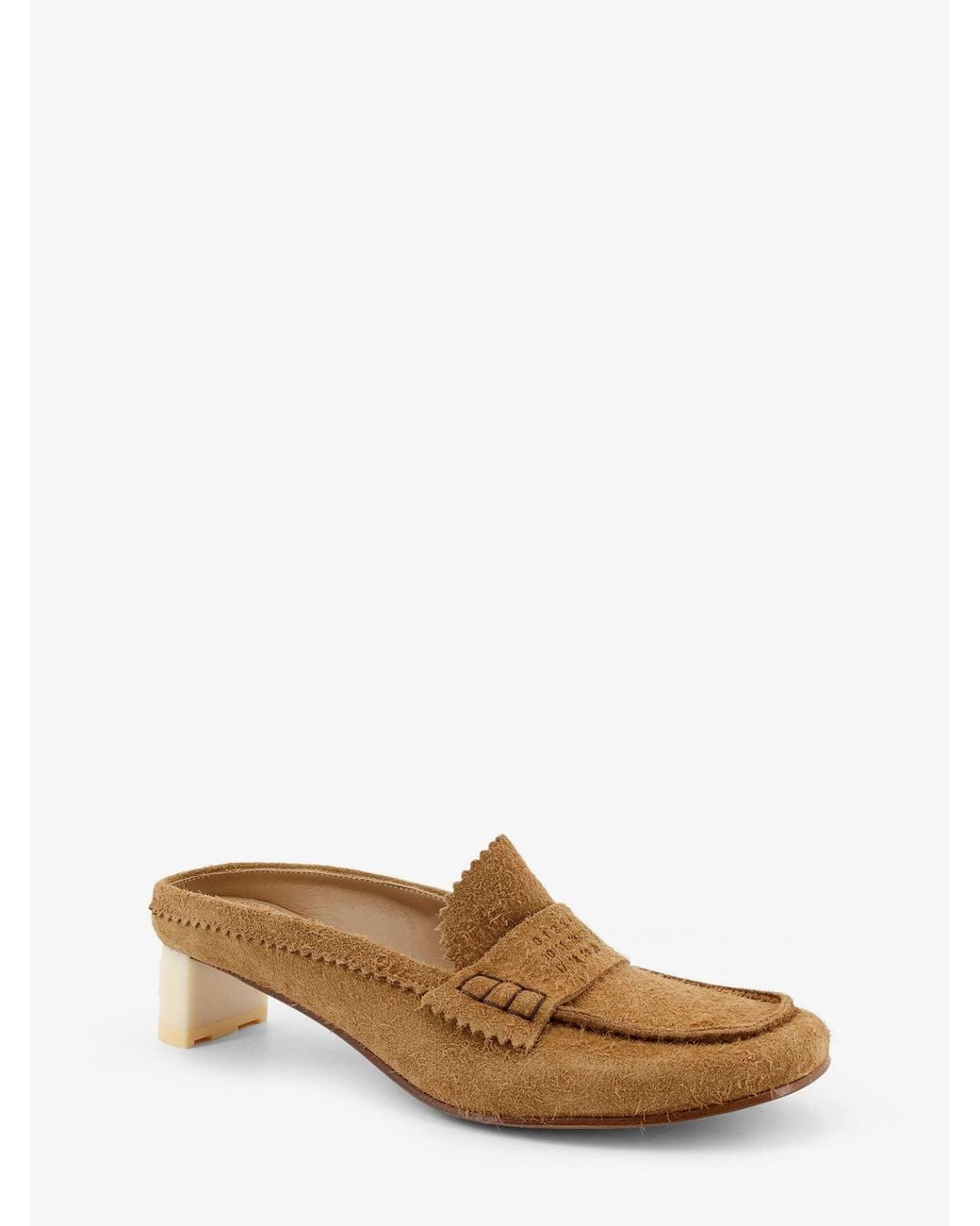 MM6 by Maison Margiela Brown Sandals Suede