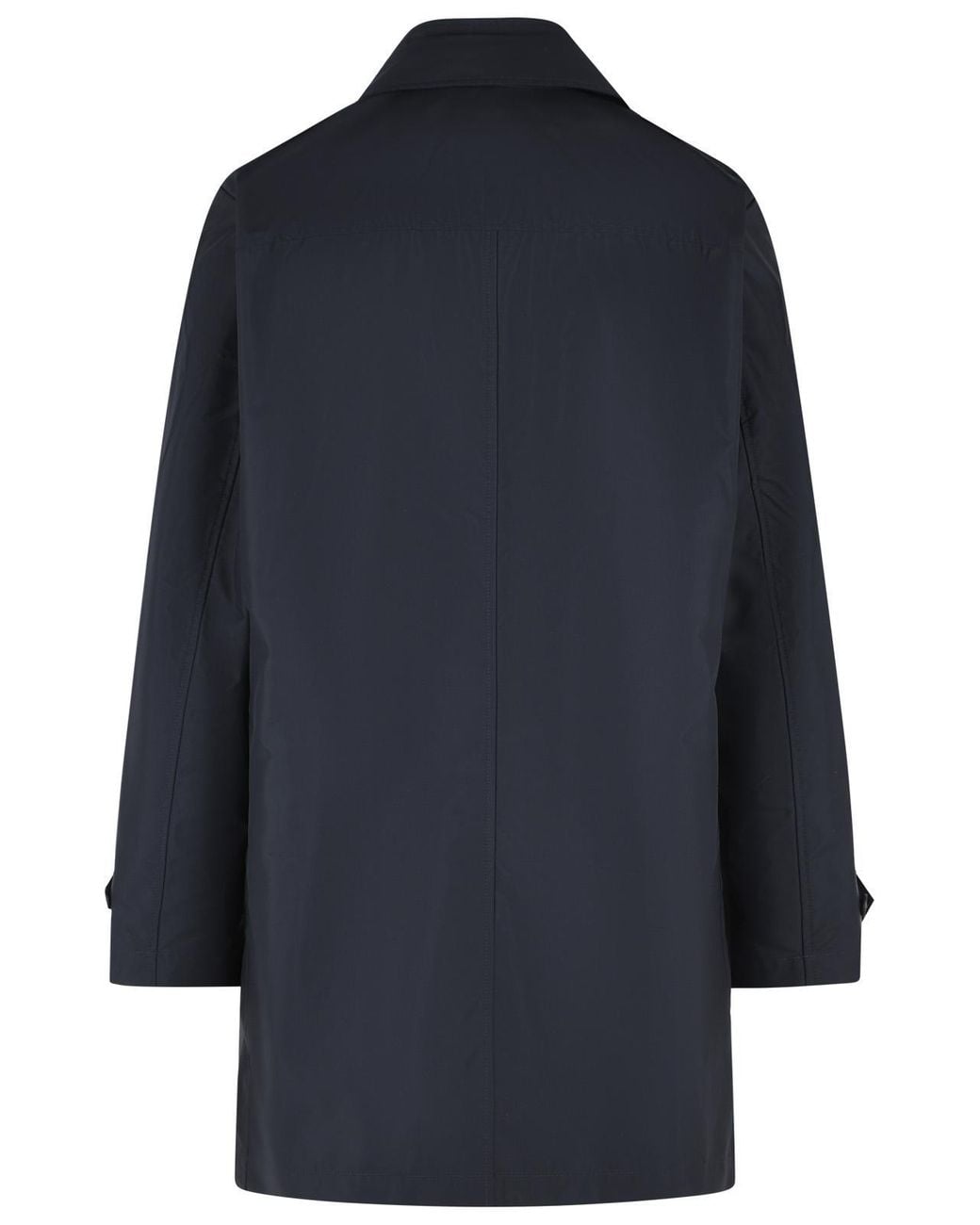 Fay Blue 'Morning' Technical Poplin Coat for men