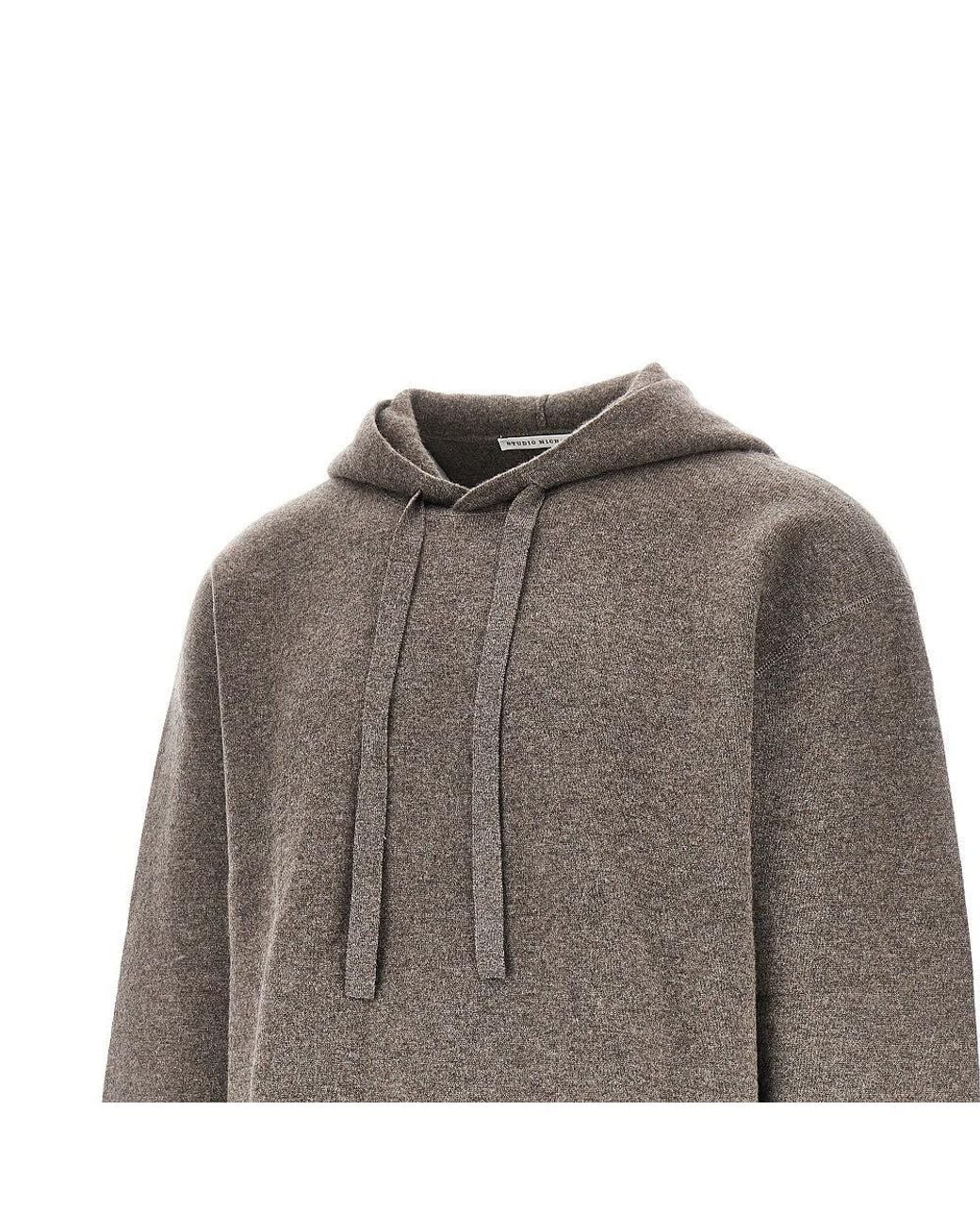 Studio Nicholson Gray Felpa for men