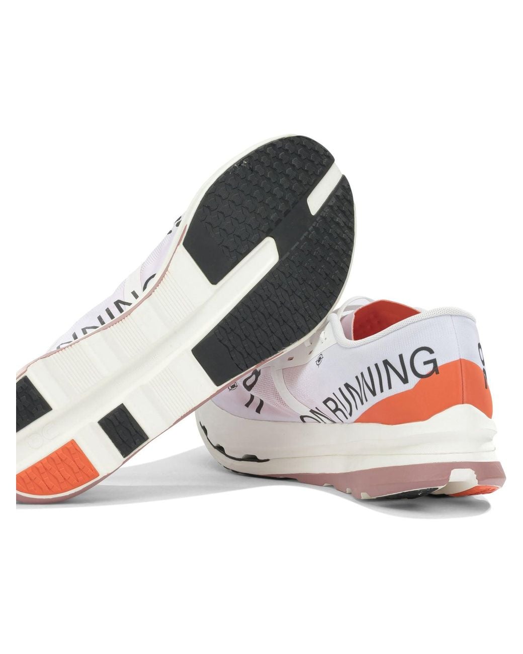 On Shoes White "Coudboom Echo 3" Low-Top Sneakers