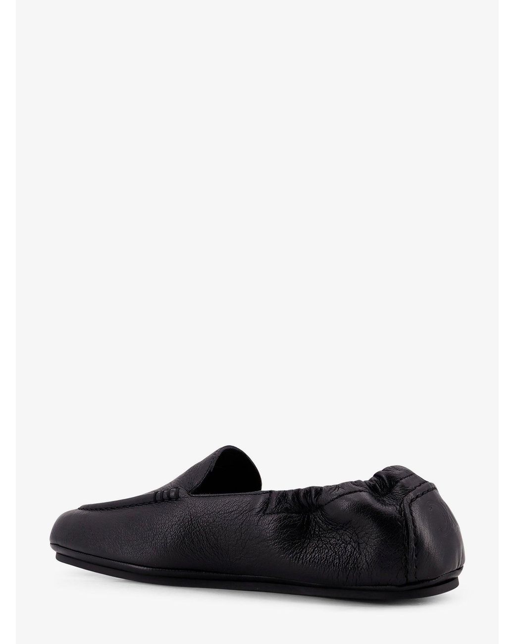 Céline White Adam Leather Slip-On Loafers for men