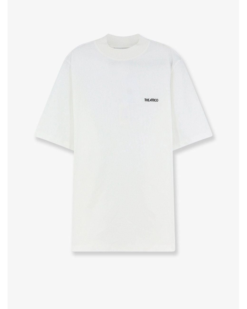The Attico White Oversized Cotton T-Shirt