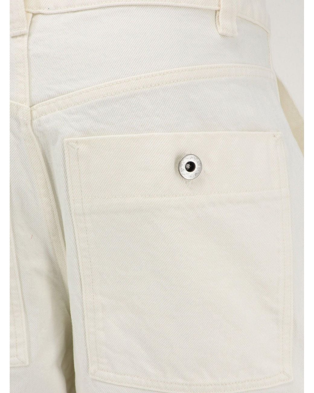 Soeur White Kurt Organic Cotton Trousers