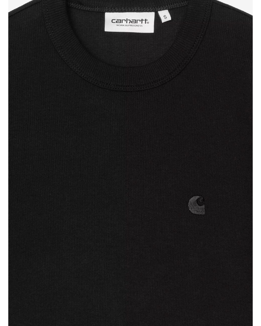 Carhartt Black Philipa Cotton Blend T-Shirt
