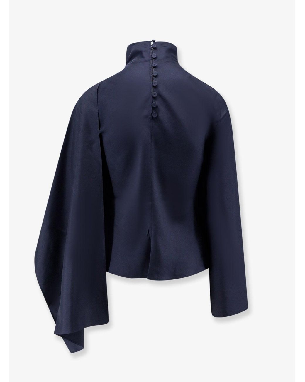 Rohe Blue Foulard Silk Shirt