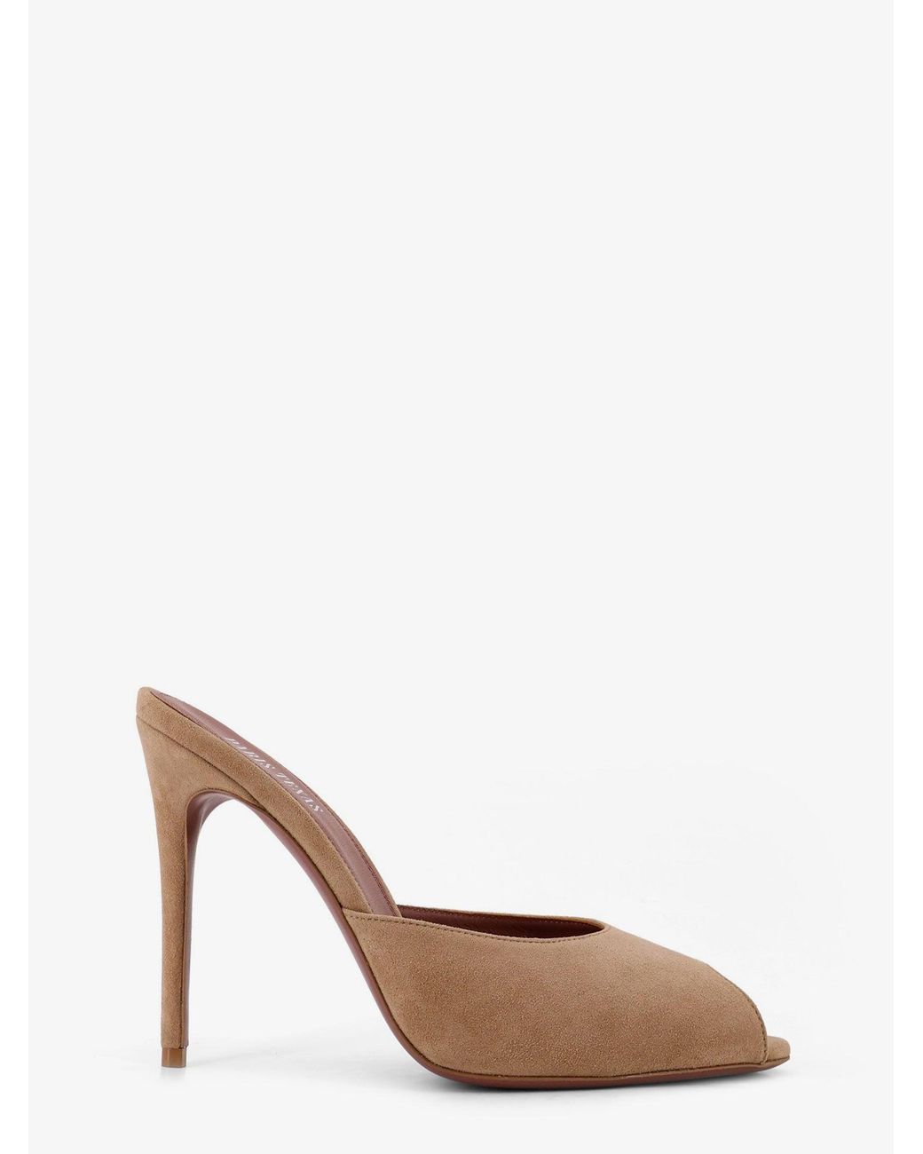 Paris Texas White Vera Suede Sandals