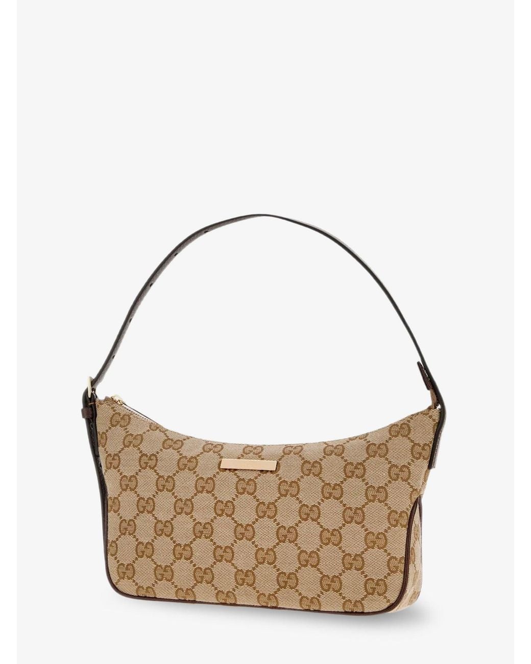 Gucci Metallic Lady Lunetta Gg Fabric Crossbody Bag