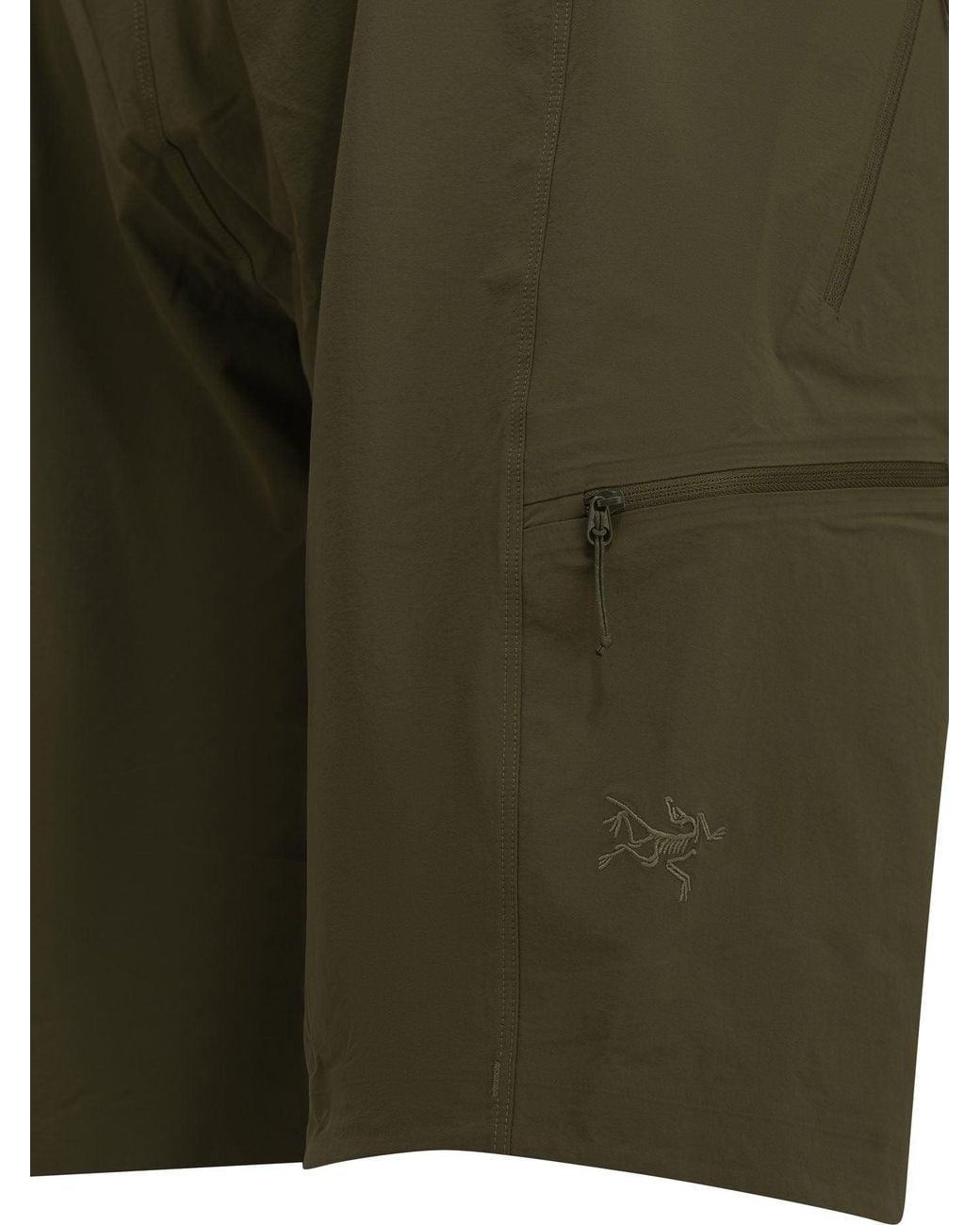 Arc'teryx Green Gamma Sl Technical Shorts for men