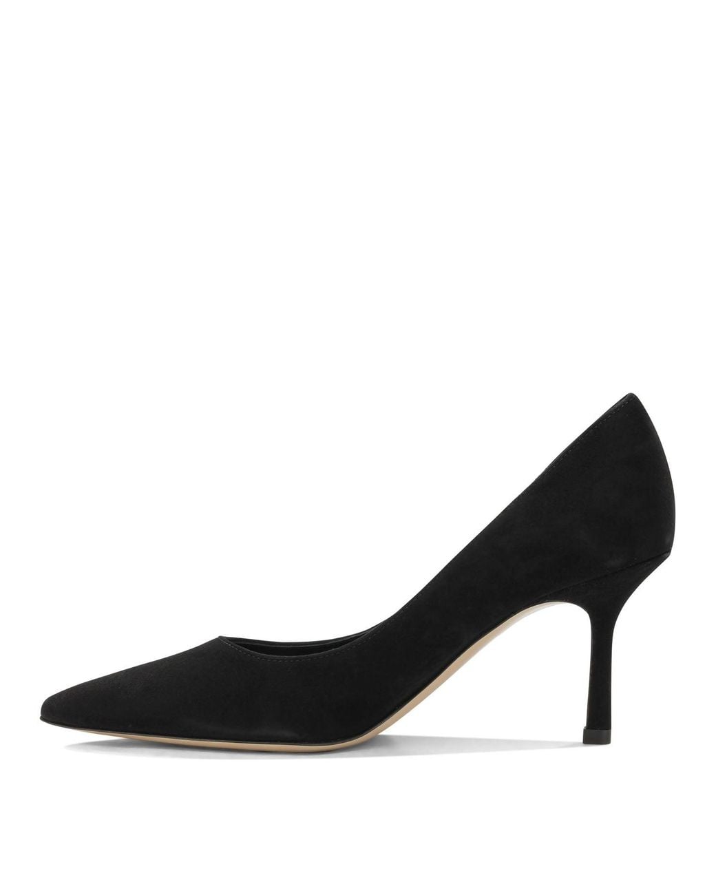 Ninalilou Black Suede Leather Pumps