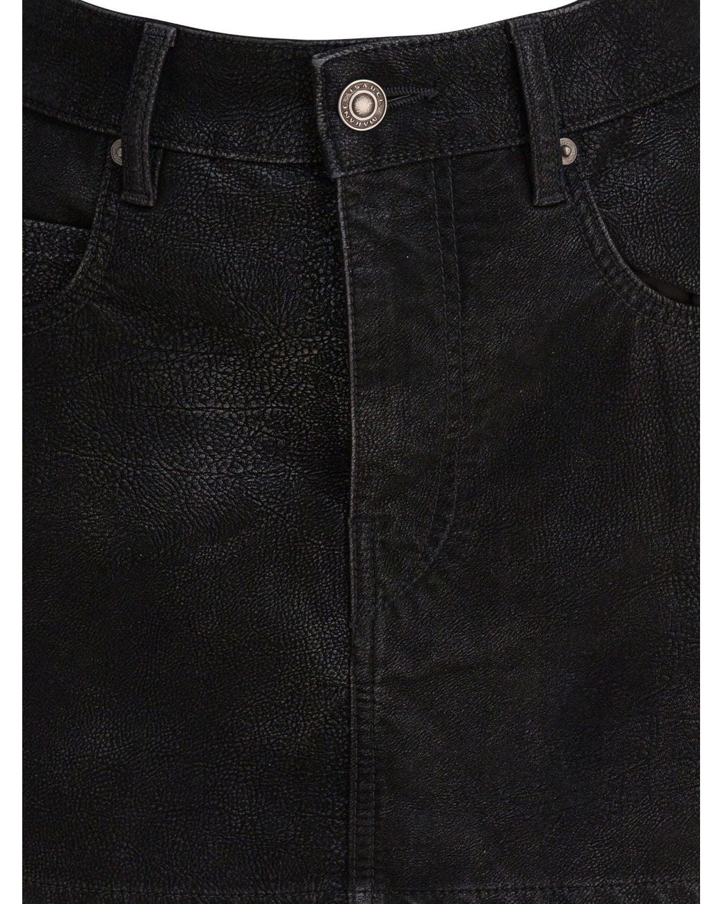 Isabel Marant Black "Kimmy" Miniskirt