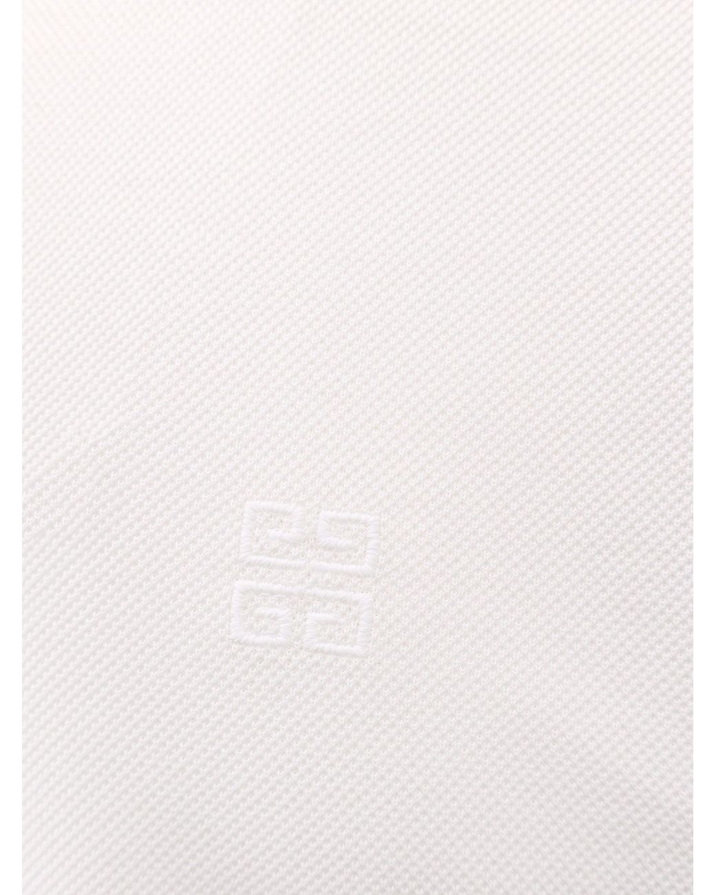 Givenchy White Polo Shirt for men