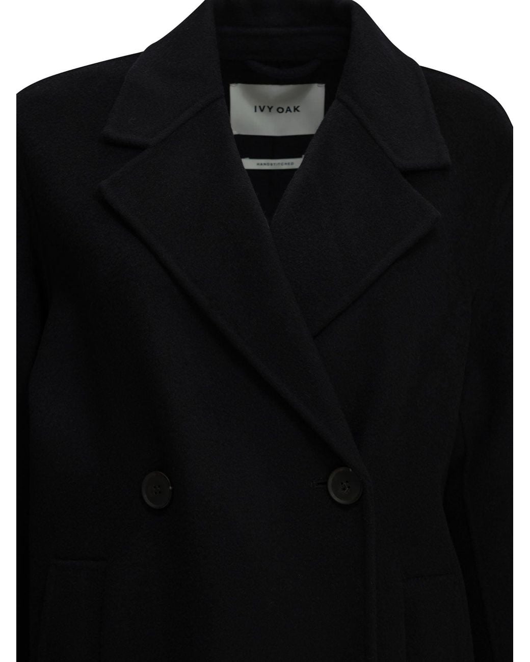 IVY & OAK Black Clara Wool Jacket